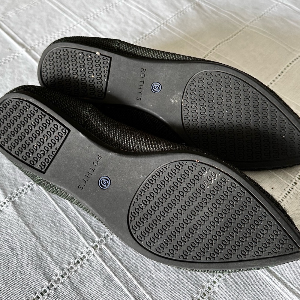 Rothy's The Point Spruce Python Woman’s 8 - image 2